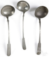 THREE JOHN YATES ENGLISH PEWTE