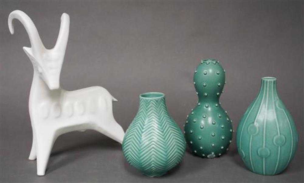THREE JONATHAN ADLER TURQUOISE