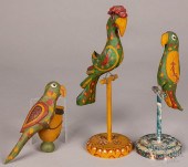 THREE JONATHAN BASTIAN CARVED