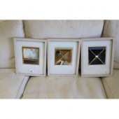 Three Jules Sher, acrylic on p