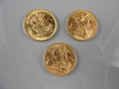 THREE KING EDWARD VII GOLD COI