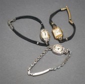 THREE LADIES 14-KARAT GOLD WRI