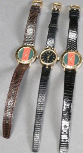 THREE LADIES GUCCI WRISTWATCHE