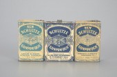 THREE LAFLIN & RAND POWDER TIN