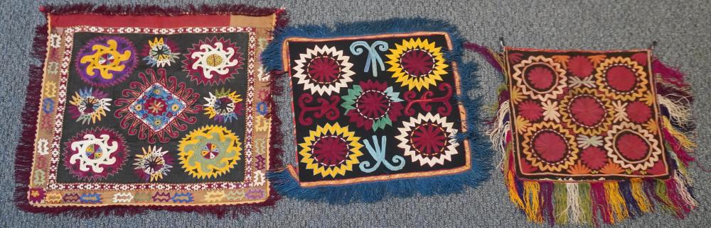 THREE LAKAI UZBEK EMBROIDERED