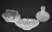 THREE LALIQUE DRESSING TABLE I