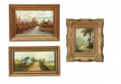 THREE LANDSCAPES (AMERICAN / E