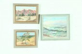 THREE LANDSCAPES BY CHRISTINA