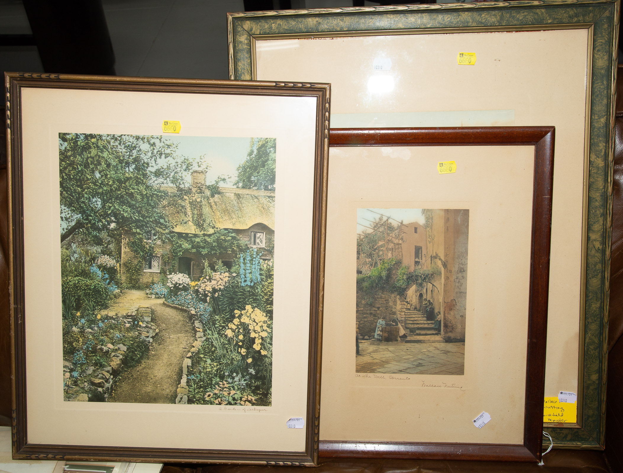 THREE LARGE FRAMED WALLACE