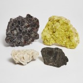 Three Large Mineral Samples an