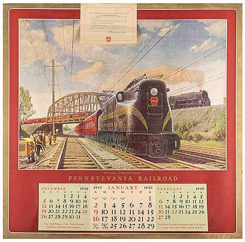 THREE LARGE PENNSYLVANIA RAILROAD