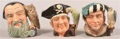 THREE LARGE ROYAL DOULTON CHAR