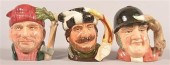 THREE LARGE ROYAL DOULTON CHAR