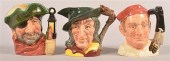 THREE LARGE ROYAL DOULTON CHAR