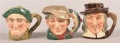 THREE LARGE ROYAL DOULTON CHAR