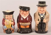THREE LARGE ROYAL DOULTON CHAR
