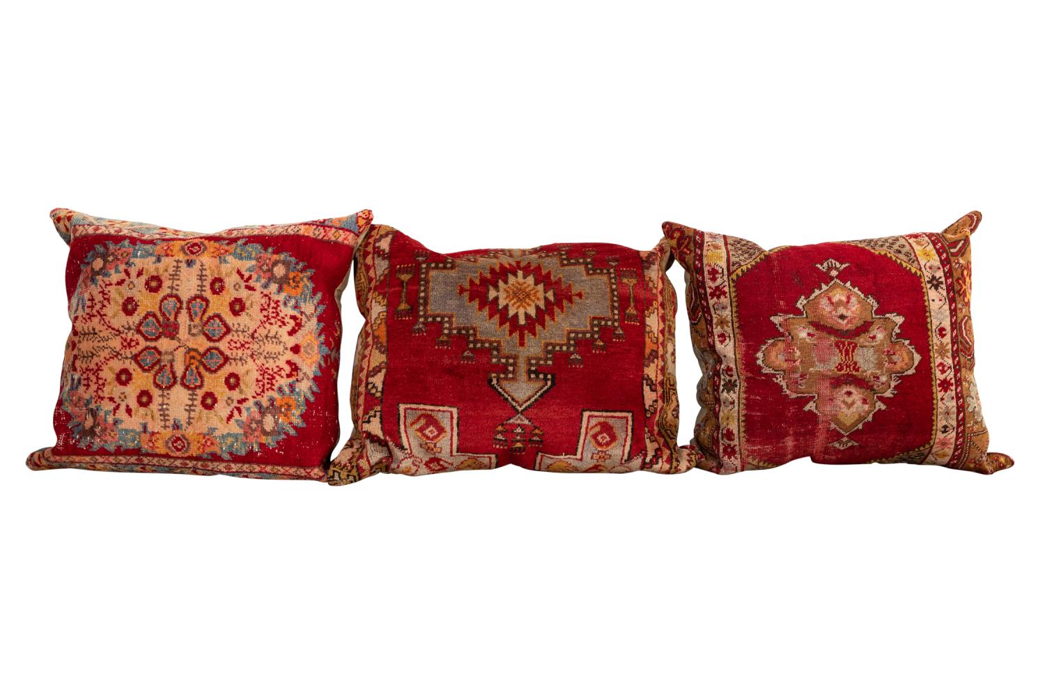 THREE LARGE TURKISH CARPET