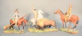 THREE LASLO ISPANKY PORCELAIN