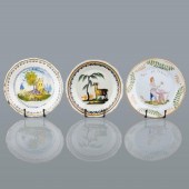THREE LATE 18TH C. FRENCH FAIE