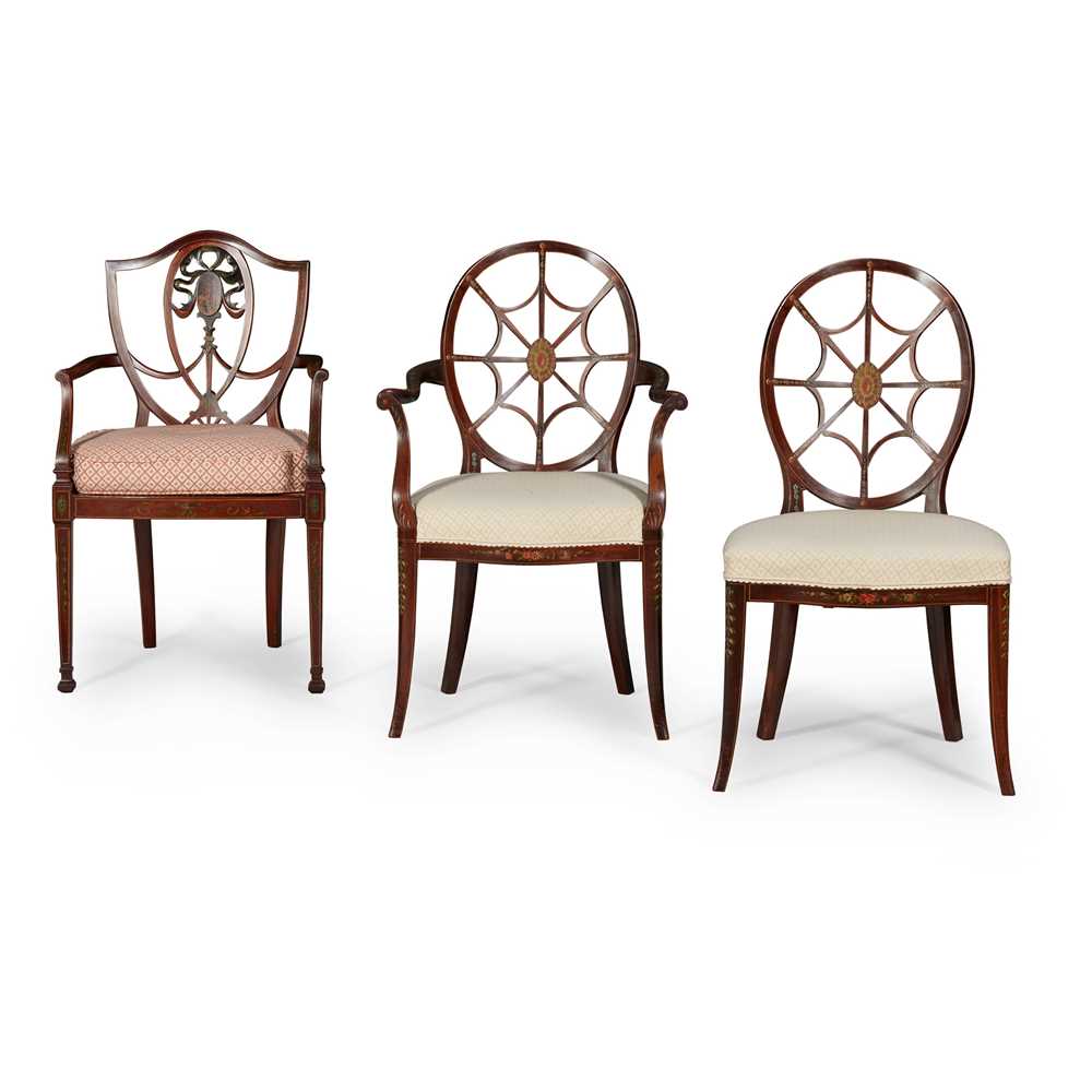 THREE LATE VICTORIAN PAINTED