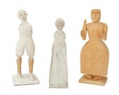 THREE LATIN AMERICAN FIGURAL S