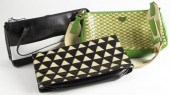 Three Leather Handbags Prada a