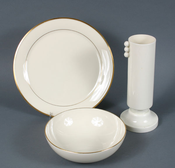 Three Lenox porcelain