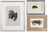 THREE LEONARD BASKIN SIGNED ET