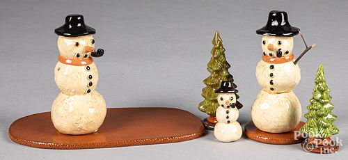 THREE LESTER BREININGER FIGURAL