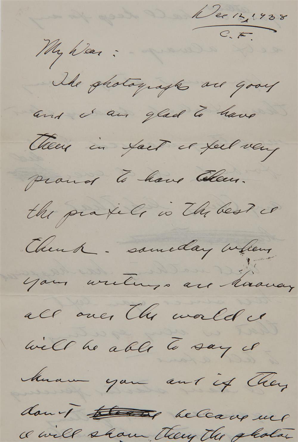 THREE LETTERS FROM ANDREW WYETH