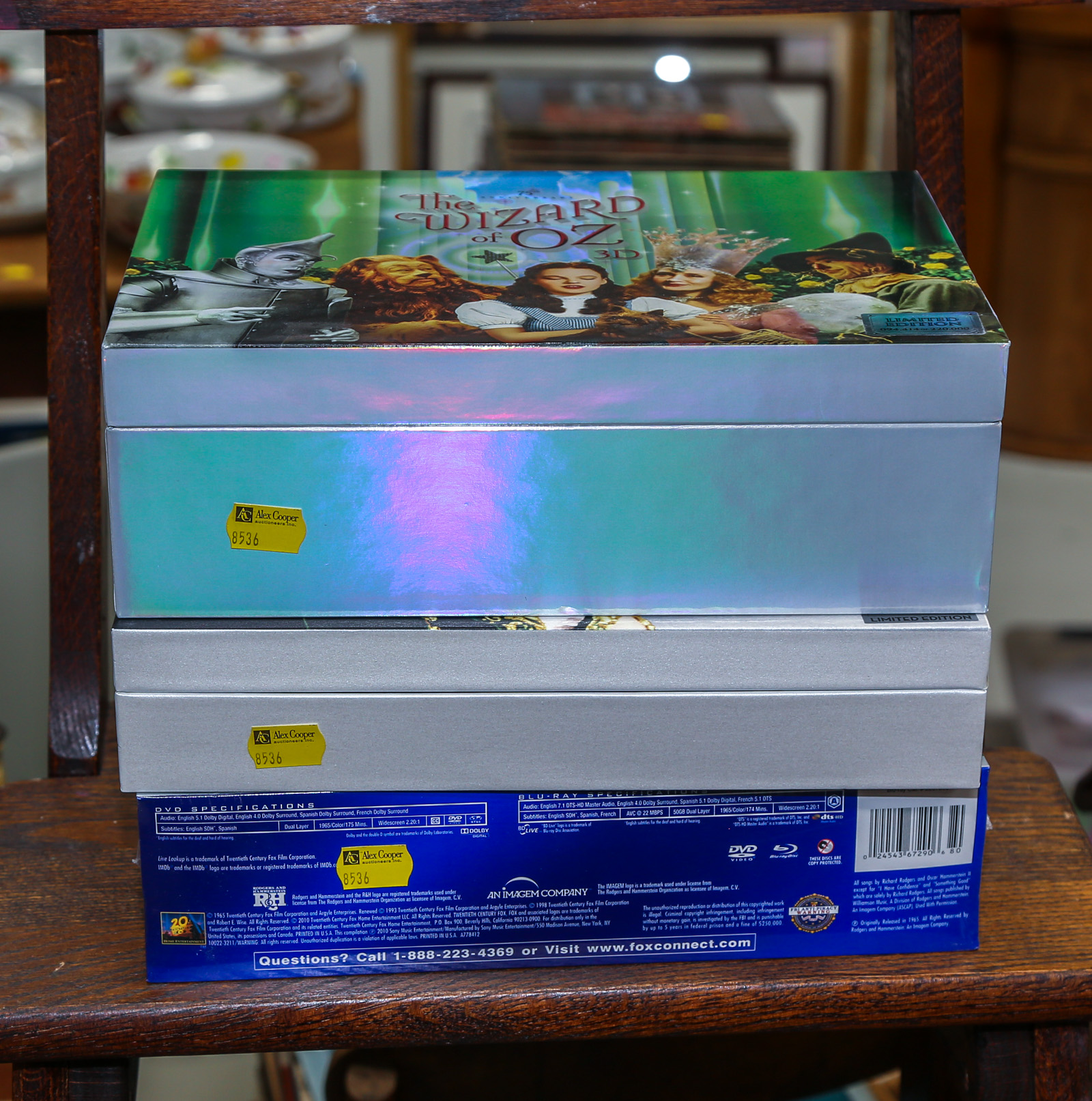THREE LIMITED EDITION MOVIE BOXED