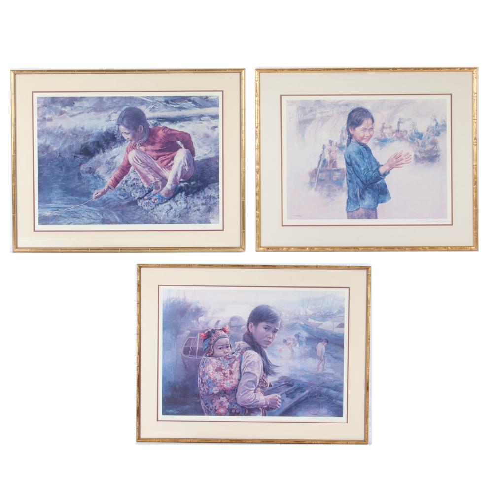 THREE LIMITED EDITION SIGNED PRINTS