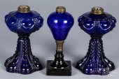 THREE LINCOLN DRAPE COBALT FLU