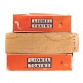 THREE LIONEL NEW YORK CENTRAL