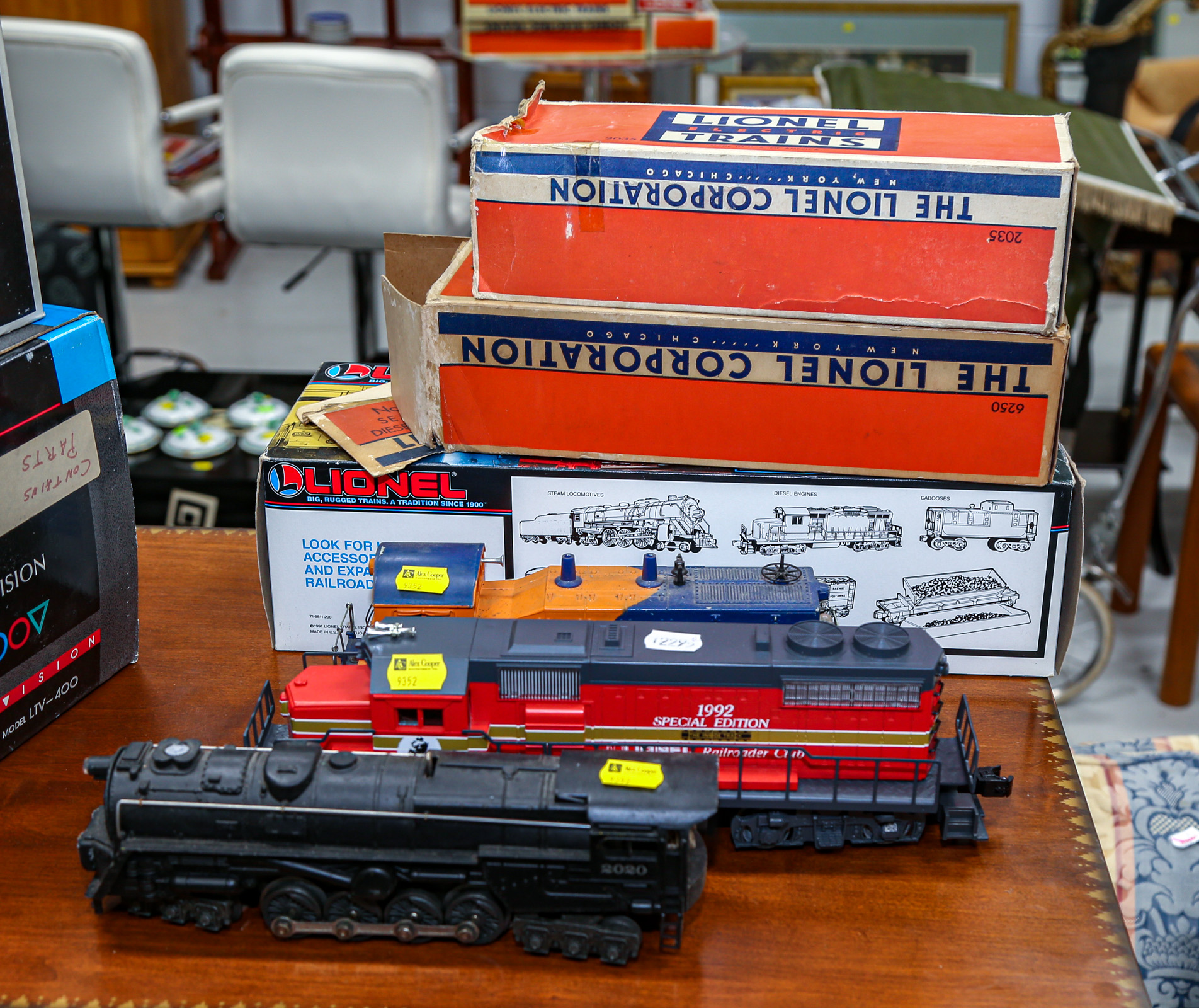 THREE LIONEL "O" GAUGE