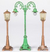 THREE LIONEL STREET LIGHTSThre