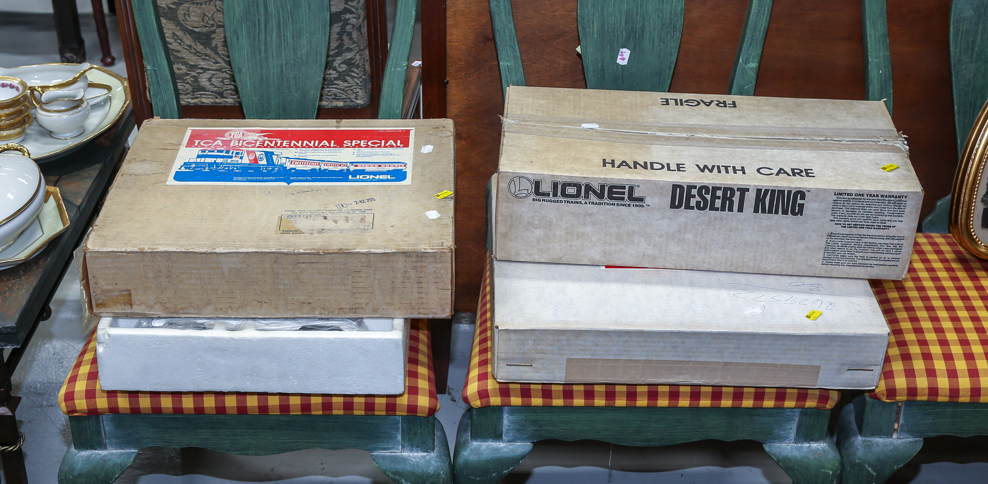 THREE LIONEL TRAIN SETS Including
