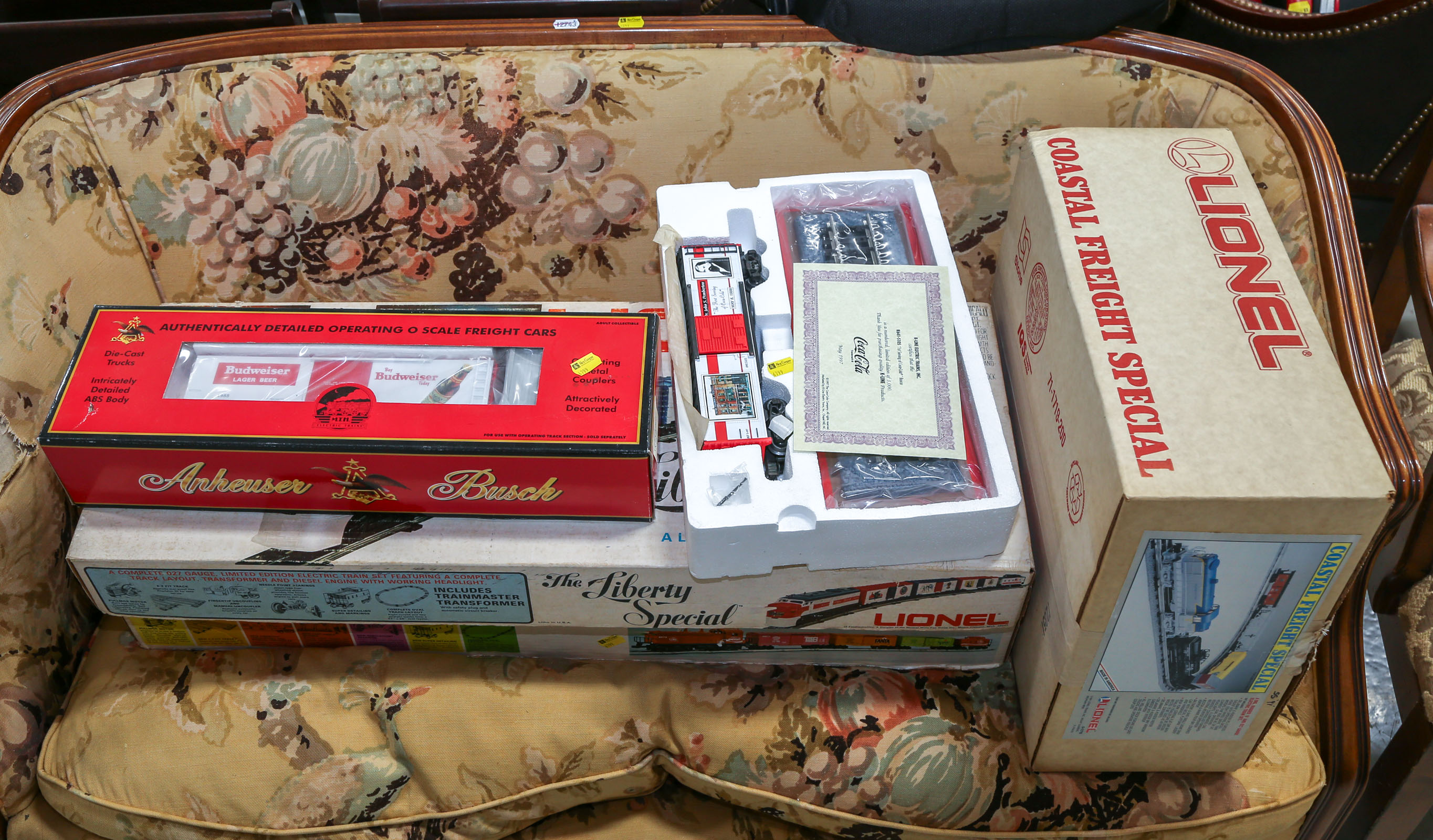 THREE LIONEL TRAIN SETS With MTH