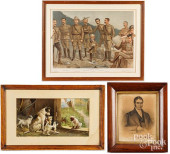 THREE LITHOGRAPHS<br>Three lit