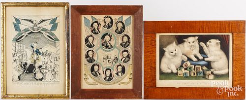 THREE LITHOGRAPHSThree