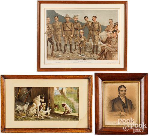 THREE LITHOGRAPHSThree