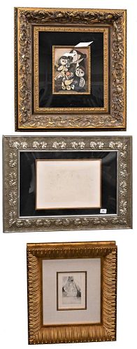 THREE LITHOGRAPHSThree