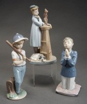 THREE LLADRó FIGURES OF 'LITTL
