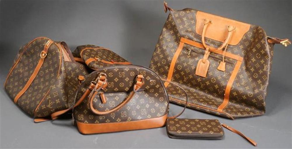 THREE LOUIS VUITTON STYLE HAND BAGS