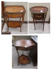 THREE LOUIS XV STYLE GUERDONS: