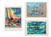 THREE M. MOULY, YACHTING LITHO