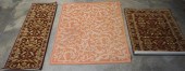 THREE MACHINE MADE RUGSThree M
