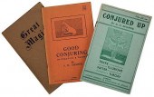 THREE MAGIC BOOKS BY SHARPE, I