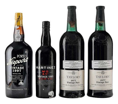 THREE MAGNUMS AND ONE BOTTLE OF