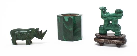 *Three Malachite Articles